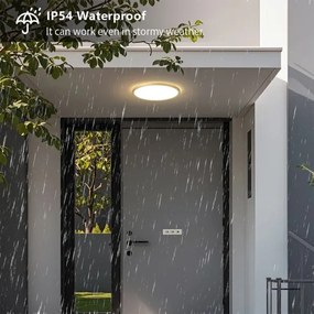 Brilagi - Lampada da bagno a LED ULTRA SLIM 18W/230V Ø 30 cm, dorata, IP54