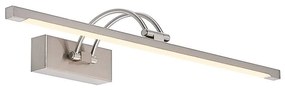 Lucande - Felena LED Applique da Parete Raso Nickel Lucande