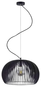 Jusra 1 Lampada a Sospensione Nero - Lindby