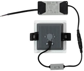 Faro da incasso 10W Foro 85x85mm UGR19 con driver Philips CRI92 CCT Colore Bianco Variabile CCT