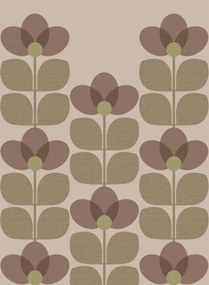 Isidore Leroy Wandbild Flower - Rosee Panel B