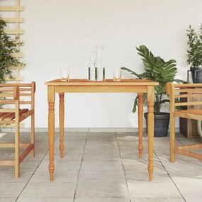 Tavolo Batavia 85x85x75 Cm Legno Massello Di Teak /