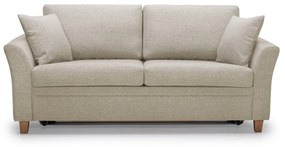 Divano letto beige 190 cm Sonia - Scandic