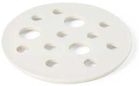 Vaso in ceramica bianca dipinto a mano Signature - Kähler Design