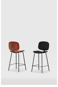 Set di 2 sgabelli da bar bordeaux (altezza seduta 64 cm) Arus - Marckeric