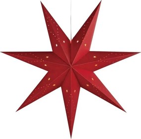 Decorazione luminosa natalizia rossa da appendere Saturnus - Markslöjd