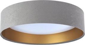 Plafoniera LED GALAXY LED/24W/230V grigio/oro
