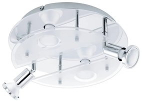 Eglo 75381 - LED RGBW Faretto dimmerabile CABO-C 4xGU10/4W/230V + +TC