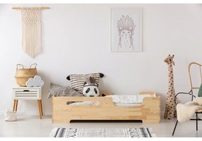 Letto per bambini in legno di pino 70x160 cm Box 2 - Adeko