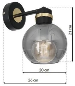 Applique OMEGA 1xE27/60W/230V