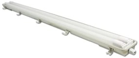 Lampada fluorescente tecnica LED T8 2xG13/18W/230V 6500K IP65