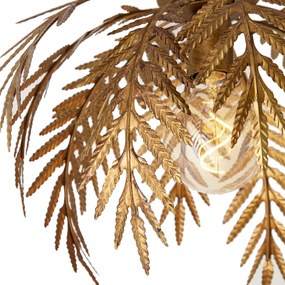 Plafoniera vintage oro rotonda 45cm - Botanica