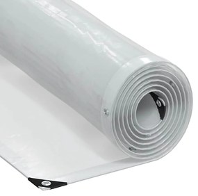 Telone Trasparente Con Occhielli 3x8 M İn Polietilene /