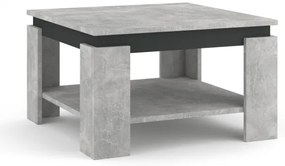 Tavolino da salotto OLAF grigio cemento/antracite