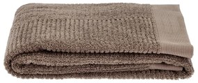 Asciugamano in cotone marrone 50x100 cm - Zone