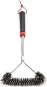 Spazzola Per Pulire Griglia Barbecue Triangolare Setole In Acciaio Weber 45 Cm