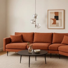 Lampadario a sospensione su cavo LAVA 3xG9/8W/230V beige/beige fumé