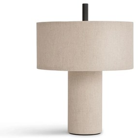 New Works - Margin Portable Lampada da Tavolo Beige Canvas New Works