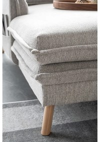 Divano letto angolare beige (angolo destro/"U") Charming Charlie - Miuform