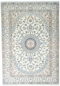Nain Tappeto persiano 360 x 250 Beige (Iran) Annodato A Mano