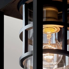 Kichler KL-HONE-M-BKT - Applique da esterno HONE M 1xE27/60W/230V IP44