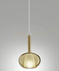 3787-59-189 edison  vetro oro d.16cm completo di cavo x kit luci