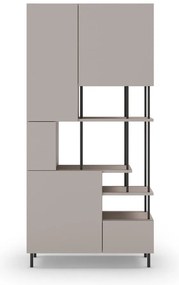 Libreria crema 84x175 cm Perla - Marckeric