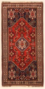 Gashghai Tappeto persiano 80x160 (Iran) Annodato A Mano