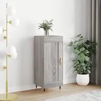 Credenza Grigio Sonoma 34,5x34x90 cm in Legno Multistrato 830426