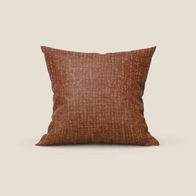 Annette cuscino disponibile in diversi colori realizzato in morbida ciniglia impermeabile T20 arancio