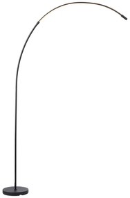 Brilliant - Lampada da terra touch dimmerabile a LED BOW LED/14W/230V nero