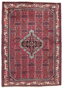 Hamedan Tappeto persiano 150 x 110 Rosso (Iran) Annodato A Mano