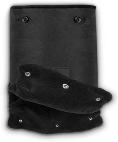 Lionelo - Manicotti per passeggino HANDMUFF Nero