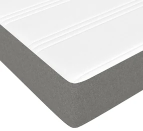 Materasso a molle insacchettate grigio scuro 180x200x20 cm