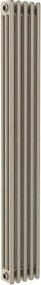 Termosifone in acciaio tubolare 3 colonne 5 elementi interasse 1935 mm ERCOS Comby sabbia