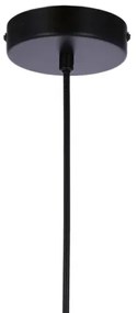 Lampadario a sospensione con filo JONERA 1xE27/40W/230V nero