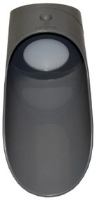 Applique a LED solare con sensore PALESA LED/1W/3,7V IP65 1800 mAh grigio