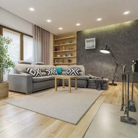 Plafoniera incasso GU10 Ø 9 cm nera