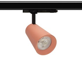 Faro LED 40W Trifase Rosa CRI92 Bianco Variabile 38° - Bridgelux LED Colore Bianco Variabile CCT