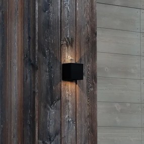 Ideal Lux - Applique a LED da esterno ATOM LED/12W/230V IP54 nero