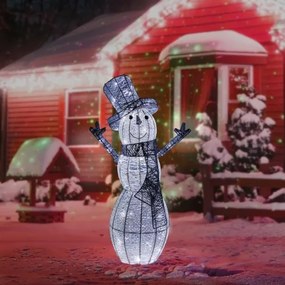 Retlux - Decorazione natalizia a LED per esterno LED/3,6W/230V/bianco freddo 75 cm IP44 pupazzo di neve