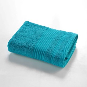 Asciugamano blu in spugna di cotone 50x90 cm Tendresse - douceur d'intérieur