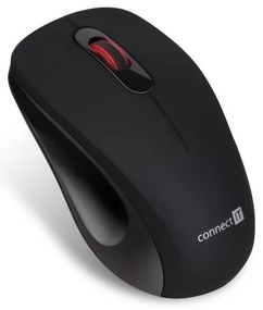 CONNECT IT CMO-2230-BK - Wireless silent topo MUTE 1200 DPI 1xAA nero