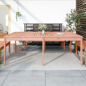 Tavolo da giardino 203,5x100x76cm in legno massello di douglas