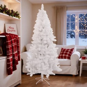 Albero di Natale artificiale innevato H 180 cm x ø 94 cm