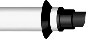 Tubo Coassiale Con Terminale Ø 60/100 Baxi Spa