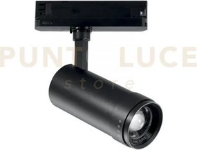 Faro binario explorer in alluminio nero led 30w 2815lm 3000k 16,7x1...