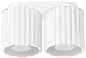 Sollux SL.1780 - Faretto AURA 2xGU10/10W/230V bianco