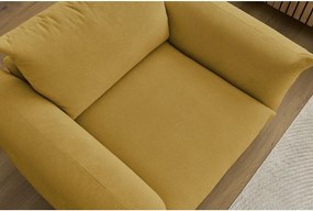 Poltrona gialla Ernest – Bobochic Paris