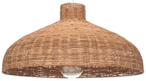 Atmosphera - Lampadario a sospensione con filo ORI 1xE27/40W/230V rattan